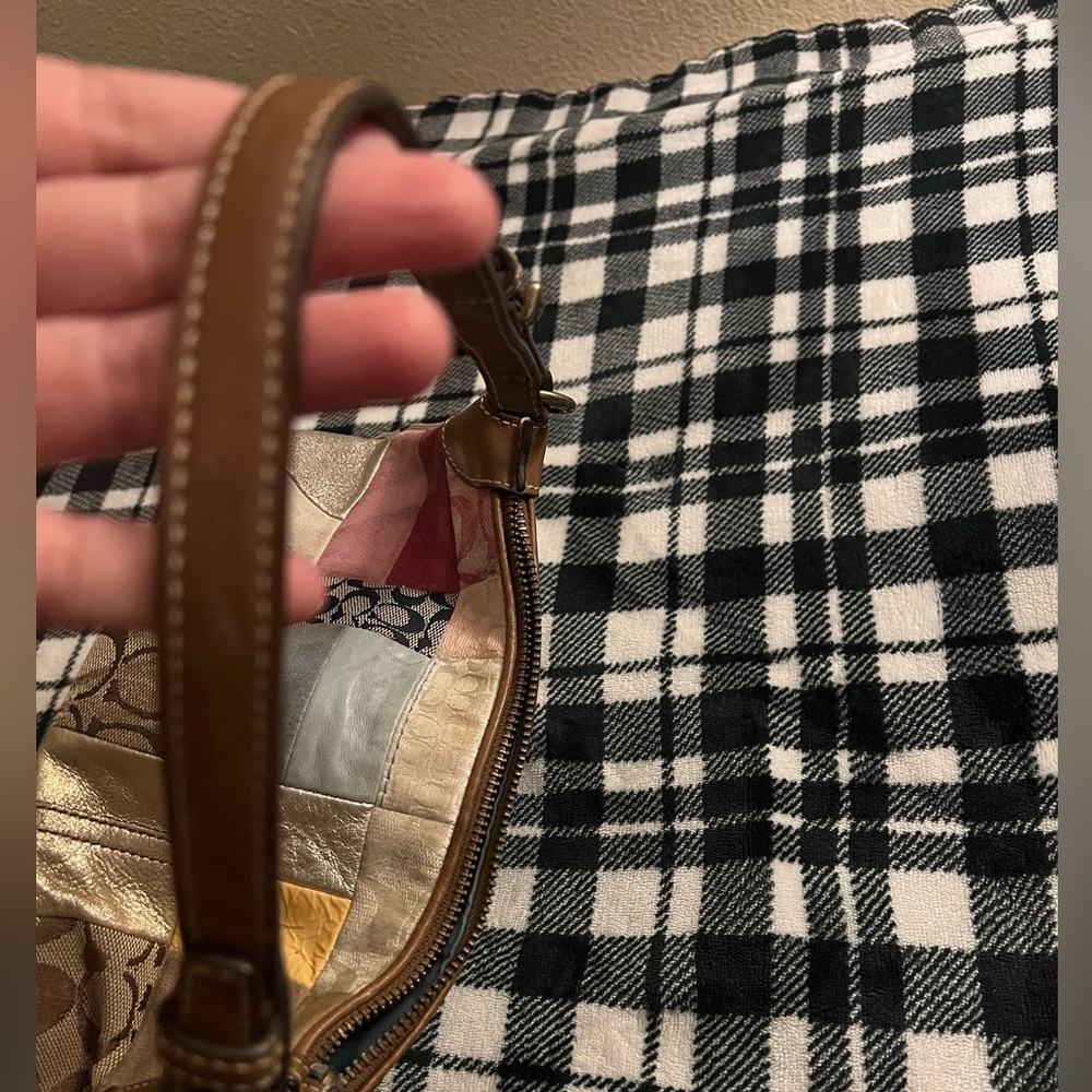 Coach Patchwork Shoulder Bag - Picture 12 of 17